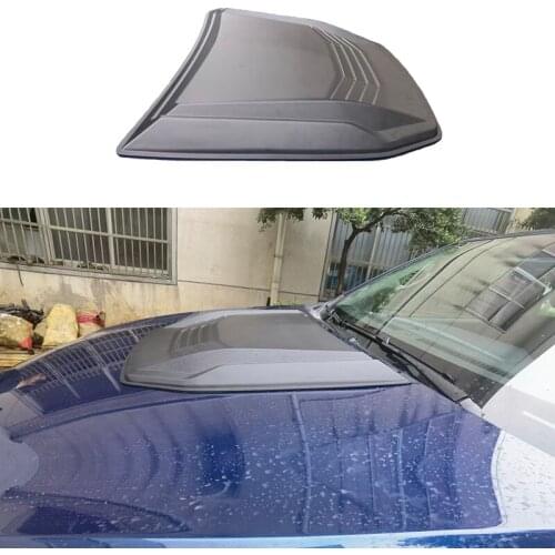 Fit For Isuzu D-Max 2020 ABS high quality Black Bonnet Scoop Bonnet Hood Front Car Cover