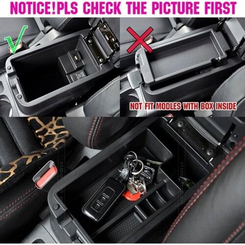 Car Armrest Secondary Storage Box Glove Pallet Fit For Mitsubishi ASX Outlander Sport RVR 2010-2016 Car Styling Accessories