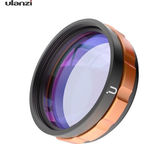 Ulanzi 52mm Camera Additional Macro Lens 1.4X Magnification 30-layer Coating Ultra-low Dispersion Glass Lens for DSLR Camera