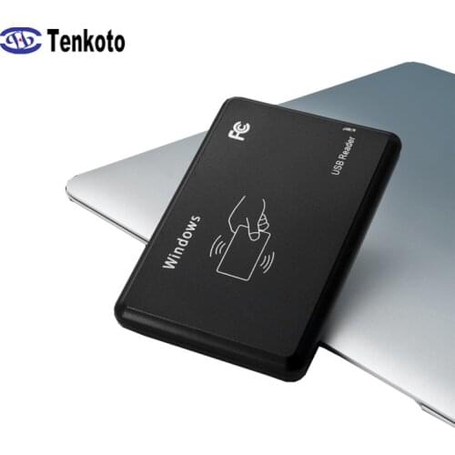 USB RFID Contactless Smart Card NFC Reader 10 Bit 13.56khz Windows Door Access Control IC Or ID