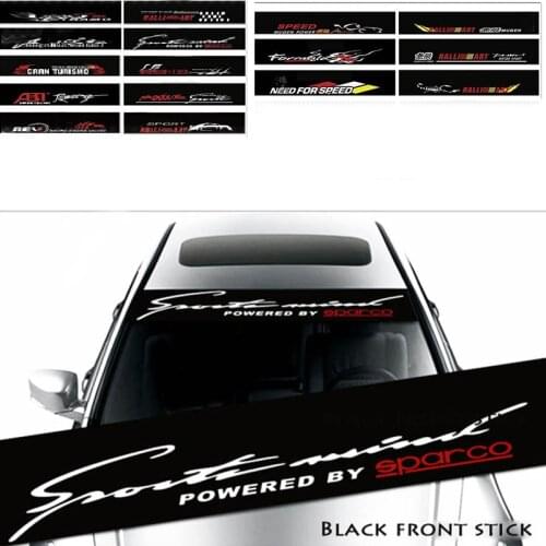 Car Front Rear Windshield Decal Sticker For Chevrolet Cruze Aveo Captiva Lacetti TRAX Sail Epica Lada Granta Kalina Priora