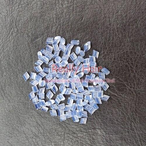 Freeshipping ITALIAN Keratin glue grain1000g/pack keratin glue granule White color for I tip/ U-tip hair