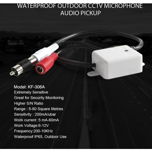 Микрофоны для видеонаблюдения BOAVISION China At AliExpress