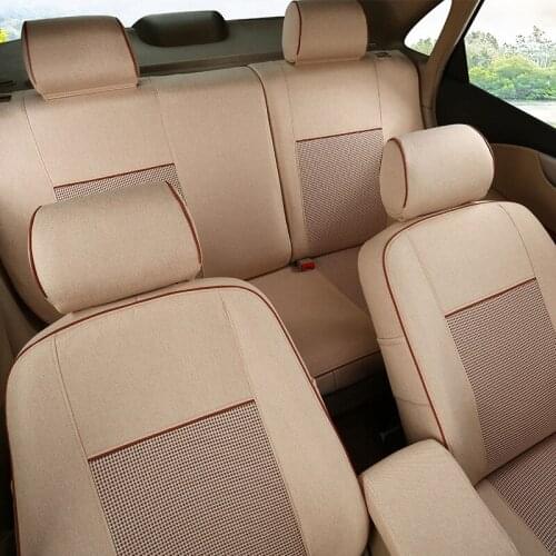 TO YOUR TASTE auto accessories custom linen car seat covers for TOYOTA COROLLA EX REIZ FJCruiser VIOS FS YARIS LANDCRUISER cozy
