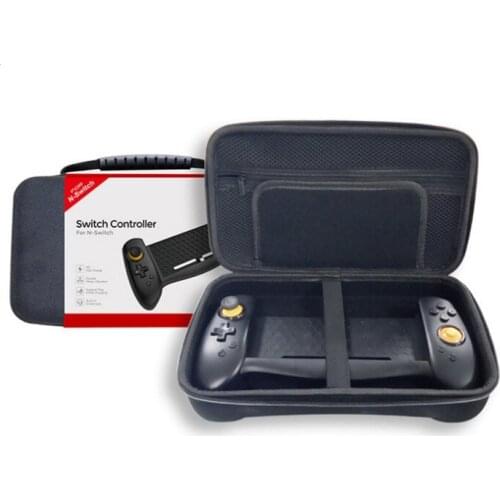 Fast Charge+Double Vibration+6 Axis Gyro Handheld Hand Grip Shell Case Game Controller for Nintend Switch NS Console Add EVA Bag