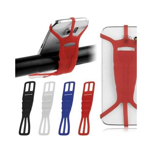 PHONE holder universal SILICONE bicycle bike car motorcycle handlebar colors GPS 99 S0307 sent from Italy