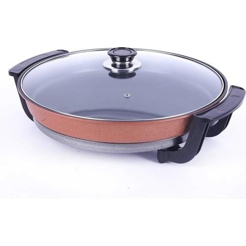Electric hot pot multi functional electric cooker electric cooker household Korean electric frying pan large capacity electric