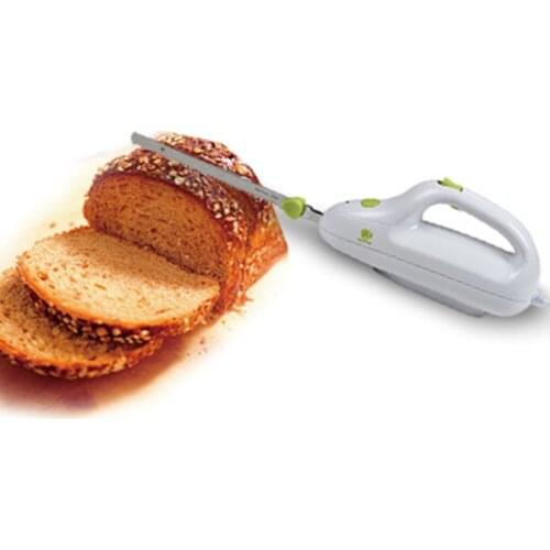 Easy Slice Electric Cutter for Carving Meats Bread Lightweight with Contoured Grip CLH@8