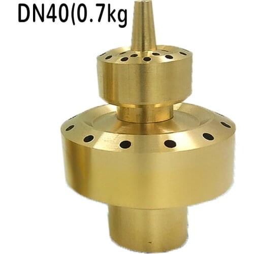 Fireworks Jet type high quality Fountain nozzle Brass Layer Sprinkler Double Layer Style Sprinkler Nozzle