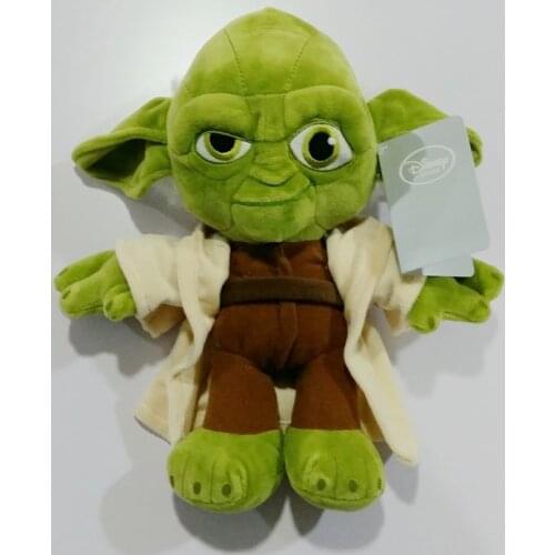 Disney Movie Star Wars Master Yoda Cute Plush Toy Stuffed Doll 26cm Kawaii Kid Gift
