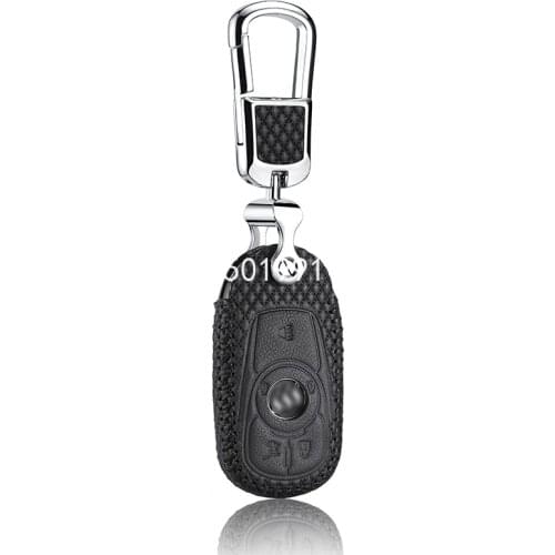 Leather key case for Buick Envision 2014 2016 2017 2018 case remote key cover