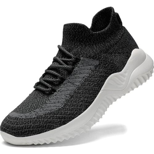 Fashion Breathable Men Sneakers Lace-up Men Casual Shoes Lightweight Comfortable Tenis Mesh Shoes Men Shoes Zapatillas Hombre