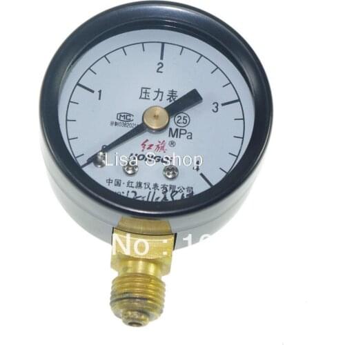 M10*1 40mm Dia 0-4.0Mpa Water Oil Hydraulic Air Pressure Gauge Universal Gauge