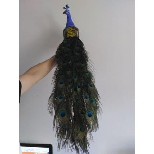 New simulation peacock model foam&furs colourful peacock doll gift about 80cm 1114
