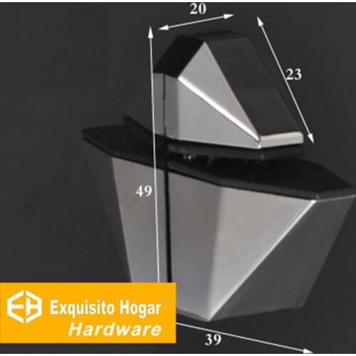 New Adjustable Clamp Glass Shelf F Type Board Glass Clamp Hardware Glass Bracket Plate Clip Parts