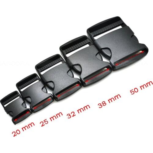 20~50mm Plastic Arched&Inner Detach Buckle For Backpack Straps Outdoor sports bag buckle travel buckle accessorie