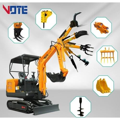 Custom Wholesale 2 Ton Crawler Diesel Excavator Cab China Small Digger Hot Quality