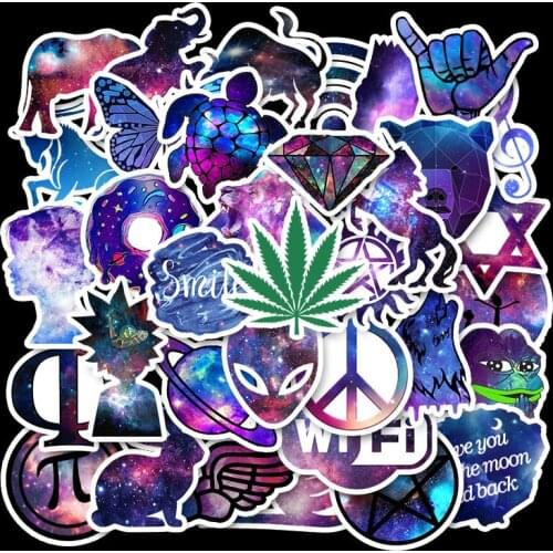 Starry Sky Series PVC Diamonds Decorative Stationery Craft Stickers Scrapbooking DIY Diary Album Stick Label