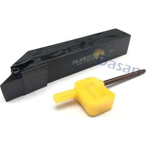 SVJCR2020K16 SVJCR1212H11 cnc Turning Tool Holder External Turning Tools Lathe Toolholder Use for VCGT/VBMT/CCMT Insert