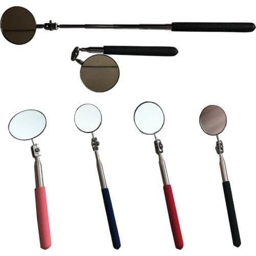 Carbon Steel Car Telescopic Detection Lens Foldable Repair Inspection Mirror Flaw Detection Tool Accessories Car repair tool