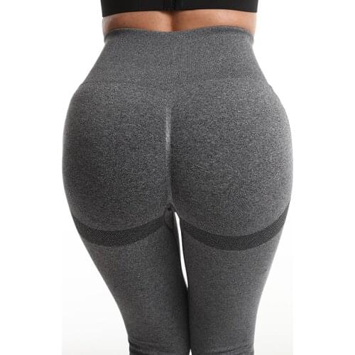 WHOUARE Yoga Butt Lift Legging Woman Female Clothing Gym Leather Sexy Sports High Waist Quick Drying Breathability Gym Pants