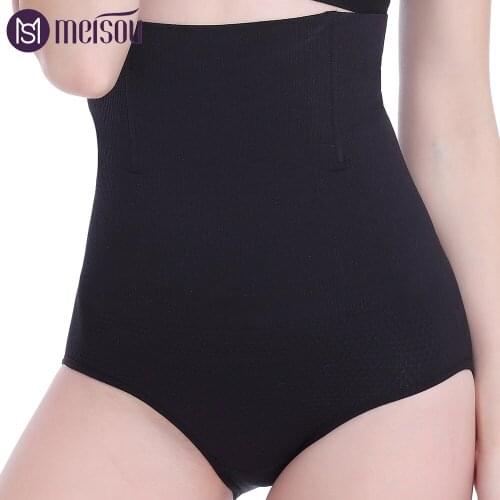 Meisou Women High Waist Shaper Panty Brief Body Shaper Tummy Control Belt Underwear Shapewear Belly Girdle Slimming Panties