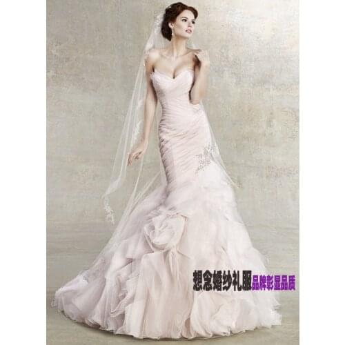 Free shipping 2018 Floor-length Ruffles Seconds Fashion Brides Long Mermaid Bridal Formal Gown mother of the bride dresses