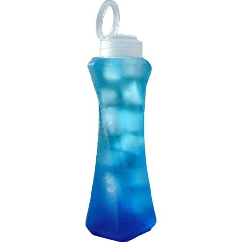 10pcs Cold bubble bottle PET plastic 450ml milk tea cup yogurt juice cold drink takeaway packaging ice coffee cups with lids