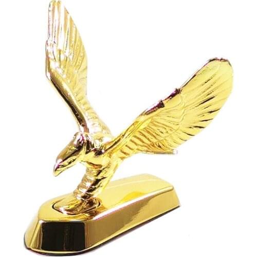 Aluminum Motorcycle Car 3D Emblem Angel Eagle Auto Car Front Cover Hood Ornament Sticker Badge For Honda Yamaha Suzuki Kawasaki