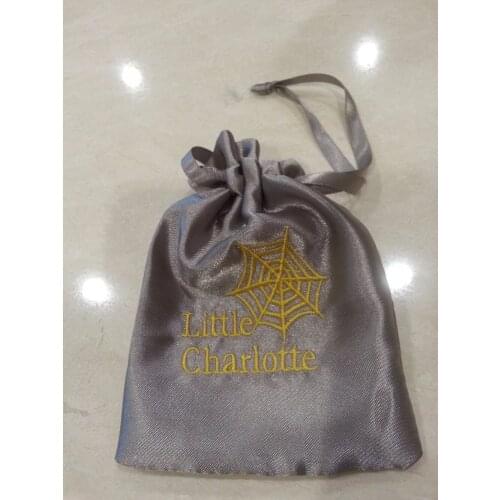 CBRL satin cheap drawstring bag customized jewelry bags for packaging in ShenZhen shoe bag for jewelry gift hair bangle toiletry