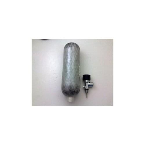 3.0L carbon fiber gas cylinder with valve