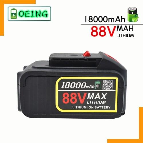 NEWEST ALLSOME 88V 18650 18000mah Battery for Brushless Electric Wrench Cordless Waterproof Impact Wrench