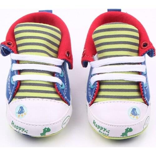 Canvas baby boy shoes for 0-12M newborn baby infant crib shoes toddler baby moccasins Footwear for newborns First walkers