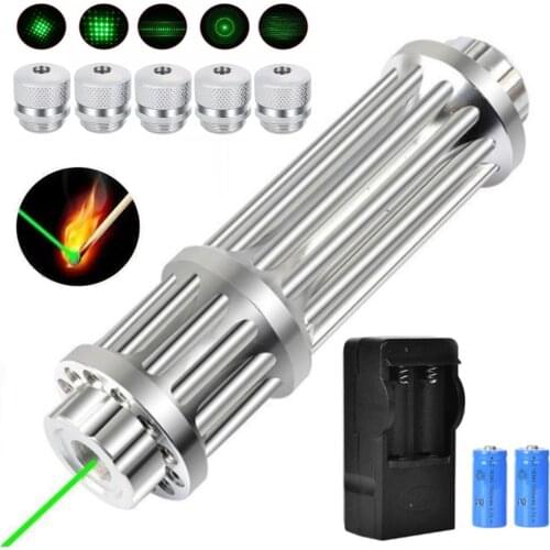 The most powerful high-power green laser pointer burning match cigar laser 10000m super radiation laser pointer red laser sight