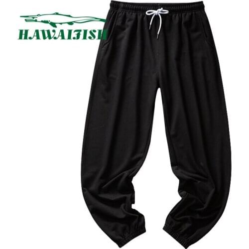 Outdoor spring sports pants, mens casual trousers, student quick-drying cropped trousers, Korean style slim-fitting pants