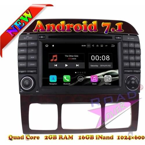 Wanusual 2G+16GB Android 7.1 Car DVD Player For Benz S Series R-W251/R280/R300/R320/R350/R500 (2006-) Stereo GPS Navigation Wifi