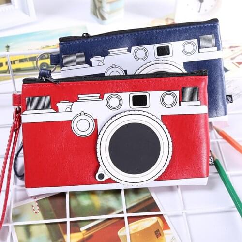 South Korea stationery retro pencil bag student school supplies wholesale cartoon girl pencil case cute pencil bag