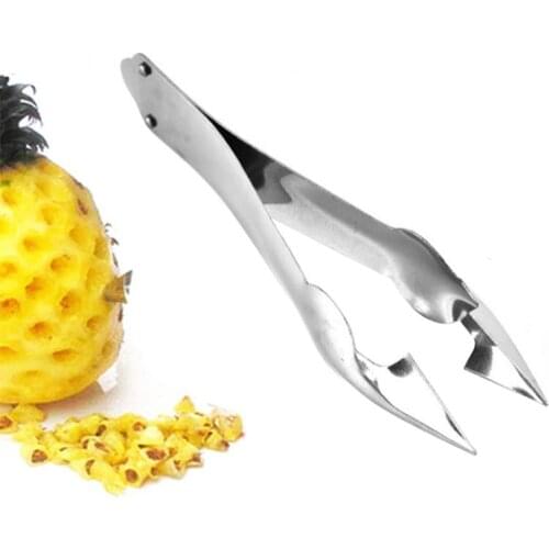 1PCS Pineapple Corer Cutter Stainless Steel Fruit Peeler Easy to use Pineapple Corer Clip Salad Fruit Tools Dropship