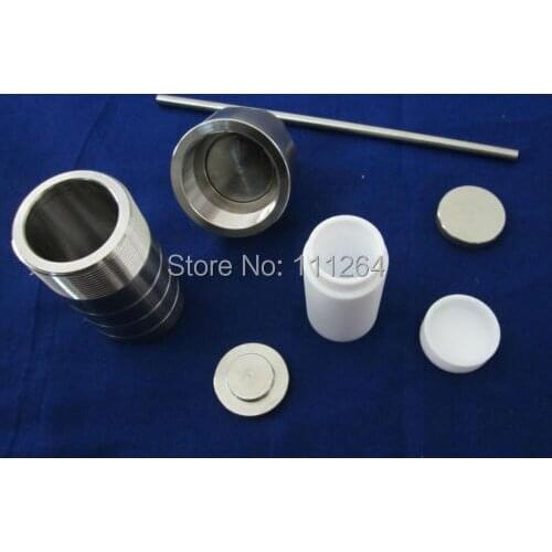 200ml,PTFE lined Hydrothermal synthesis reactor,Polytetrafluoroethyle lined vessel,Stainless Steel Chamber