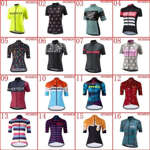 2020 Women Cycling Jersey bicycle Short Sleeve shirt Quick-dry Racing Tops Summer Breathable Bike Clothes Roupa Ciclismo Y200526