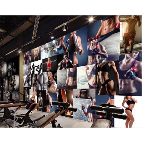 HD 3d wallpaper Fitness boxing wallpapers for living room wall papers home decor