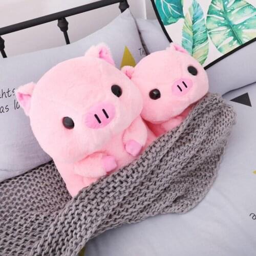 40/50cm Lovely Fat Pink Piggy Plush Toys Stuffed Soft Kawaii Animal Cartoon Pillow Dolls Gift for Kids Baby Children
