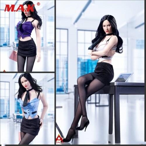 1/6 Scale Sexy Female Clothes Accessory ATX046A/B/C Woman Secretary Cloth Set Shoes Accessory Model for 12" Figure Dolls Toy