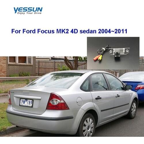 Yessun HD CCD Night Vision Car Rear View Reverse Backup Camera Waterproof For Ford Fo/cus MK2 4D sedan 2004~2011