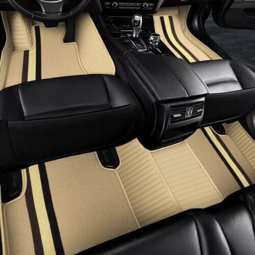 Car floor mats for ssangyong kyron korando actyon rodius rexton Chairman tivolan Tivolan c accessories