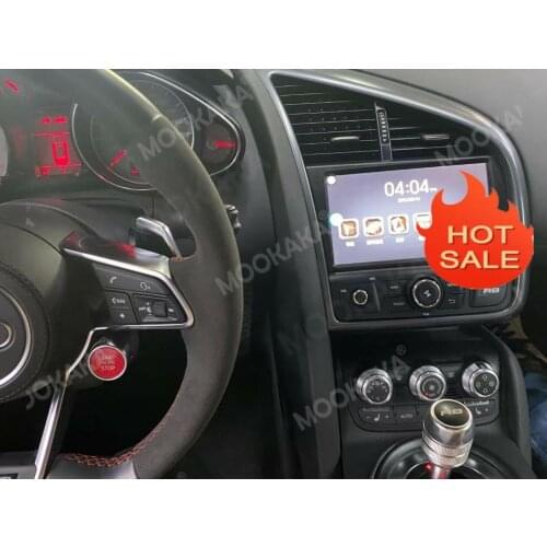 For Audi R8 V8 V10 2007+ Car Multimedia Player Android 10.0 6GB+128GB Auto Radio GPS Navigation Stereo Head Unit Carplay PX6 DSP