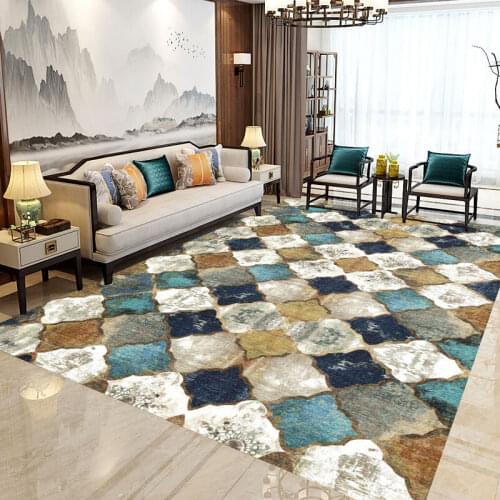 Large Area Rug For Living Room Retro Morocco Carpet Bedroom Bedside Sofa Coffee Table Floor Mat Ethnic Rug 200x300cm Customized