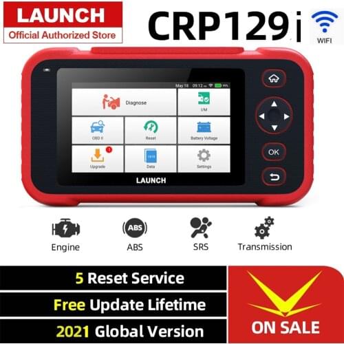 LAUNCH CRP129i Professional OBD2 Automotive Scanner Coder Reader SAS SRS EPB Oil Service Reset OBD 2 Car Diagnostic Tool