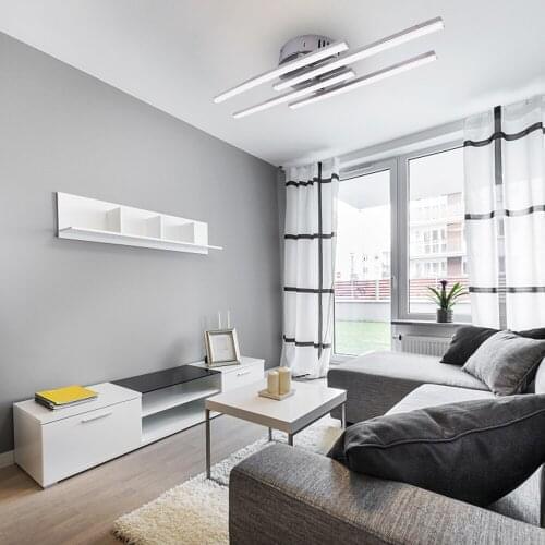 AC85-265V Modern Ceiling Lamp 12W 18W 24W Aluminium Ceiling Light Chandelier for Bar Restaurant Dedroom Living Room Decoration