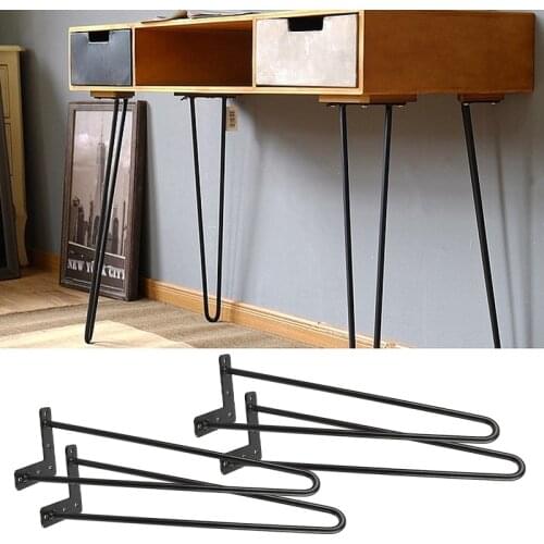 4Pcs Metal Table Legs Anti Slip Sofa Chair Desk Leg Laptop Desk Legs DIY Home Furniture Legs Furniture Accessories Dropshipping